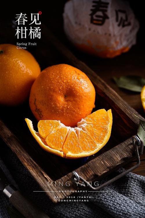 柑橘水果拍摄